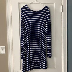 Striped swing dress